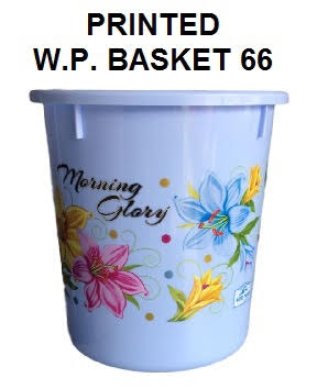 Printed W.P. Basket 66